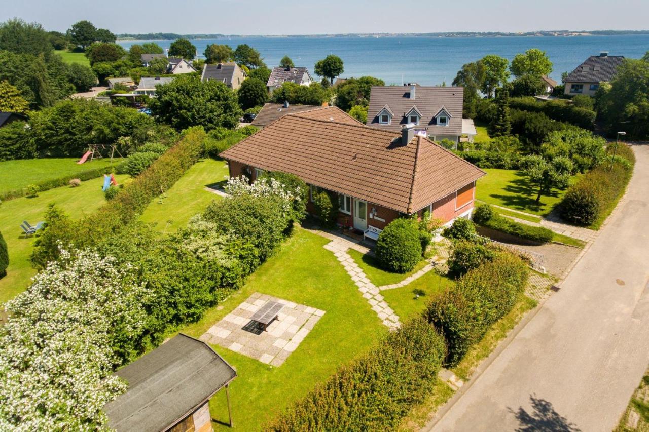 Seeblick I - Geraeumige 90Qm - Ganzes Haus - 50M Zum Naturstrand - Mit Terrasse Und Grossem Garten - Kueche Neu Gluecksburg Exterior photo