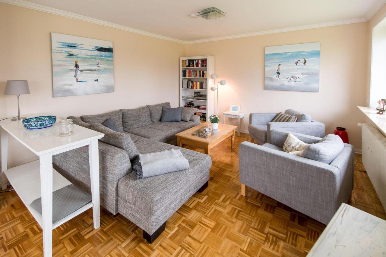 Seeblick I - Geraeumige 90Qm - Ganzes Haus - 50M Zum Naturstrand - Mit Terrasse Und Grossem Garten - Kueche Neu Gluecksburg Exterior photo